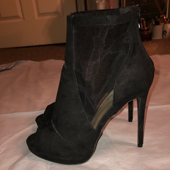 Black lace stiletto - Picture 3 of 4